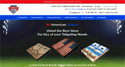 Desktop Screenshot of allamericantailgate.com